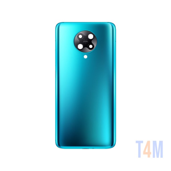 Tampa Traseira+Lente da Câmera Xiaomi Pocophone F2 Pro Azul Néon